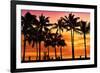 Waikiki Beach, Honolulu, Island of Oahu, Hawaii, USA-null-Framed Art Print