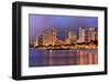 Waikiki Beach, Honolulu, Island of Oahu, Hawaii, USA-null-Framed Art Print