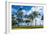 Waikiki Beach, Oahau, Hawaii, United States of America, Pacific-Michael-Framed Photographic Print