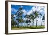 Waikiki Beach, Oahau, Hawaii, United States of America, Pacific-Michael-Framed Photographic Print