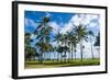 Waikiki Beach, Oahau, Hawaii, United States of America, Pacific-Michael-Framed Photographic Print