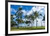 Waikiki Beach, Oahau, Hawaii, United States of America, Pacific-Michael-Framed Photographic Print