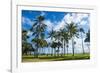 Waikiki Beach, Oahau, Hawaii, United States of America, Pacific-Michael-Framed Photographic Print