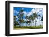 Waikiki Beach, Oahau, Hawaii, United States of America, Pacific-Michael-Framed Photographic Print