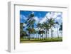 Waikiki Beach, Oahau, Hawaii, United States of America, Pacific-Michael-Framed Photographic Print