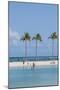 Waikiki Beach, Waikiki, Honolulu, Oahu, Hawaii, United States of America, Pacific-Michael DeFreitas-Mounted Photographic Print