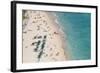 Waikiki Beach, Waikiki, Honolulu, Oahu, Hawaii, United States of America, Pacific-Michael DeFreitas-Framed Photographic Print