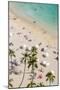 Waikiki Beach, Waikiki, Honolulu, Oahu, Hawaii, United States of America, Pacific-Michael DeFreitas-Mounted Premium Photographic Print