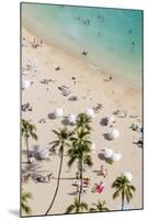 Waikiki Beach, Waikiki, Honolulu, Oahu, Hawaii, United States of America, Pacific-Michael DeFreitas-Mounted Photographic Print