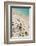 Waikiki Beach, Waikiki, Honolulu, Oahu, Hawaii, United States of America, Pacific-Michael DeFreitas-Framed Photographic Print