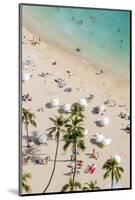 Waikiki Beach, Waikiki, Honolulu, Oahu, Hawaii, United States of America, Pacific-Michael DeFreitas-Mounted Photographic Print