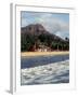 Waikiki Beach with Diamond Head, Honolulu, Oahu, Hawaii-Catherine Gehm-Framed Photographic Print