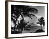 Waikiki Beach with Diamond Head in Rear as Seen from Across the Bay at the Royal Hawaiian-William C^ Shrout-Framed Photographic Print