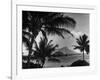 Waikiki Beach with Diamond Head in Rear as Seen from Across the Bay at the Royal Hawaiian-William C^ Shrout-Framed Photographic Print