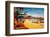 Waikiki Beach-Kerne Erickson-Framed Art Print