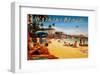 Waikiki Beach-Kerne Erickson-Framed Art Print