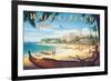 Waikiki Beach-Kerne Erickson-Framed Art Print