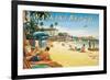 Waikiki Beach-Kerne Erickson-Framed Art Print