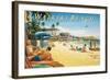 Waikiki Beach-Kerne Erickson-Framed Art Print