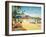 Waikiki Beach-Kerne Erickson-Framed Art Print