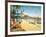 Waikiki Beach-Kerne Erickson-Framed Art Print