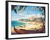 Waikiki Beach-Kerne Erickson-Framed Art Print