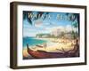 Waikiki Beach-Kerne Erickson-Framed Art Print