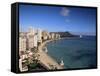 Waikiki, Oahu, Hawaiian Islands, United States of America, Pacific, North America-null-Framed Stretched Canvas