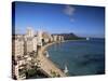 Waikiki, Oahu, Hawaiian Islands, United States of America, Pacific, North America-null-Stretched Canvas