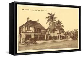 Waikiki Tavern, Honolulu, Hawaii-null-Framed Stretched Canvas