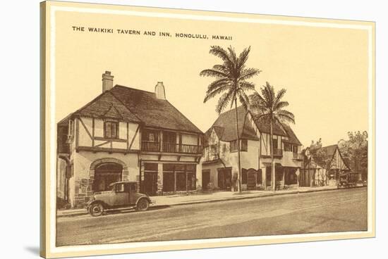 Waikiki Tavern, Honolulu, Hawaii-null-Stretched Canvas