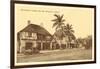 Waikiki Tavern, Honolulu, Hawaii-null-Framed Art Print