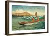 Waikiki-Kerne Erickson-Framed Art Print