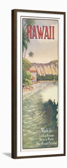 Waikiki-null-Framed Art Print