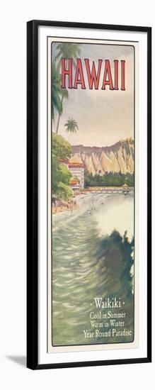 Waikiki-null-Framed Art Print