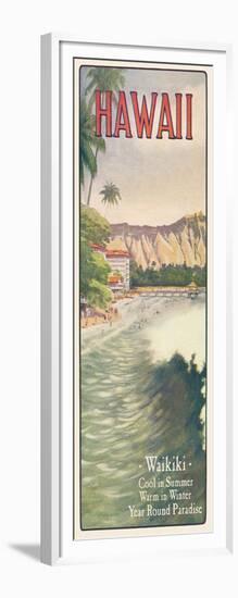 Waikiki-null-Framed Art Print