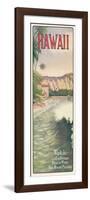 Waikiki-null-Framed Art Print