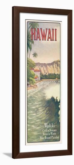 Waikiki-null-Framed Art Print