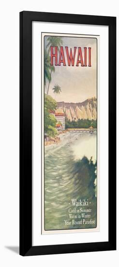 Waikiki-null-Framed Premium Giclee Print