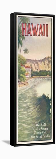 Waikiki-null-Framed Stretched Canvas