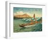 Waikiki-Kerne Erickson-Framed Art Print