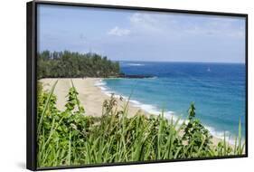 Waikoko Beach, Kauai, Hawaii, United States of America, Pacific-Michael DeFreitas-Framed Photographic Print