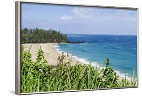 Waikoko Beach, Kauai, Hawaii, United States of America, Pacific-Michael DeFreitas-Framed Photographic Print