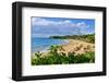 Wailea Beach at the Four Seasons Hotel, Wailea, Island of Maui, Hawaii, USA-null-Framed Art Print