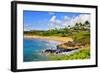 Wailea Beach at the Four Seasons Hotel, Wailea, Island of Maui, Hawaii, USA-null-Framed Art Print