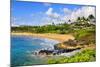 Wailea Beach at the Four Seasons Hotel, Wailea, Island of Maui, Hawaii, USA-null-Mounted Art Print