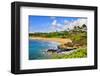 Wailea Beach at the Four Seasons Hotel, Wailea, Island of Maui, Hawaii, USA-null-Framed Art Print