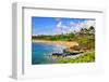 Wailea Beach at the Four Seasons Hotel, Wailea, Island of Maui, Hawaii, USA-null-Framed Art Print