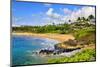 Wailea Beach at the Four Seasons Hotel, Wailea, Island of Maui, Hawaii, USA-null-Mounted Art Print