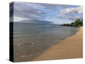 Wailea Beach, Maui, Hawaii, Hawaiian Islands, Pacific, USA-Alison Wright-Stretched Canvas